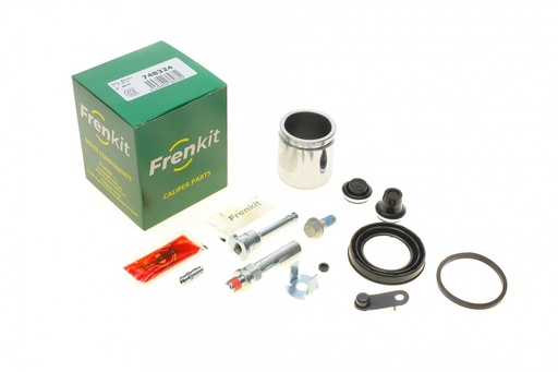 [748324] Ремкомплект супорта (переднього) Peugeot 206 98- (d=48mm)(Bosch)(+1 поршень/направляюча) SuperKit