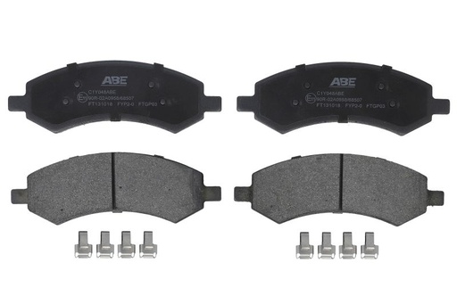 [C1Y048ABE] Комплект гальмівних колодок передн , CHRYSLER ASPEN  DODGE DAKOTA, DURANGO, RAM, RAM 1500  RAM 1500 3.0D-6.7 06.01-