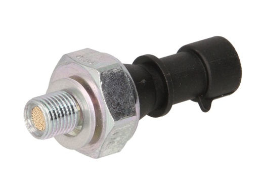 [70541077] Датчик тиску масла (0,3-0,55Бар; 1 pin; чорний) CHEVROLET AVEO, AVEO / KALOS, CRUZE, ORLANDO, TRAX, VOLT; FIAT FREEMONT; OPEL ADAM, AGILA, AMPERA, ASTRA G, ASTRA G CLASSIC 1.0-2.0D 11.96-