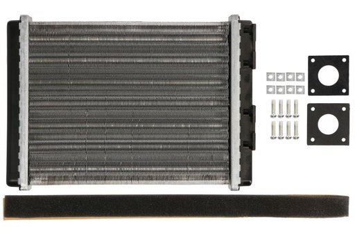 [D61004TT] Радіатор пічки FORD MAVERICK  MITSUBISHI COLT IV, LANCER IV, LANCER V, MIRAGE IV, SPACE  NISSAN SERENA, TERRANO II, VANETTE CARGO 1.3-3.0D 06.91-09.07