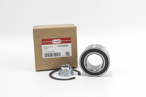 [RT0263K] Підшипник маточини перед. Toyota Yaris 1.0-1.5 99-05 (38x39x71) (+монт. к-кт)