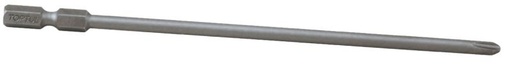 [FSLC0802] 1/4" Біта вставка Phillips, розмір: PH2, розмір шпильки в дюймах: 1/4", розмір шпильки, метрична система: 6,3 мм, довжина: 150 мм