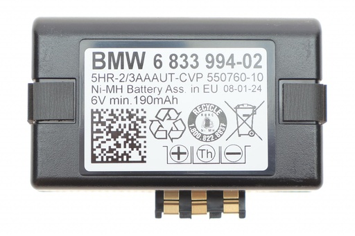 [84106833994] Акумуляторна батарея ATM 6.0V 330mA BMW X3 (G01/F97)/X5 (G05/F95) 17-