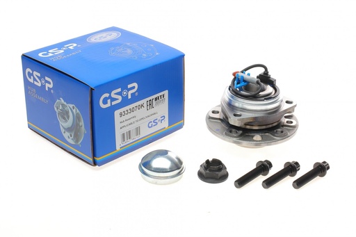 [9333070K] Підшипник маточини (передньої) Opel Astra H/Zafira 04-14 (+ABS)