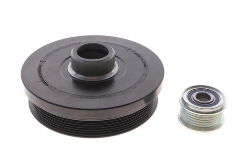 [17-1134KIT] (к-кт) Шків колінвалу + шків генератора BMW 1 (E81)/X1 (E84) 07-15 N47