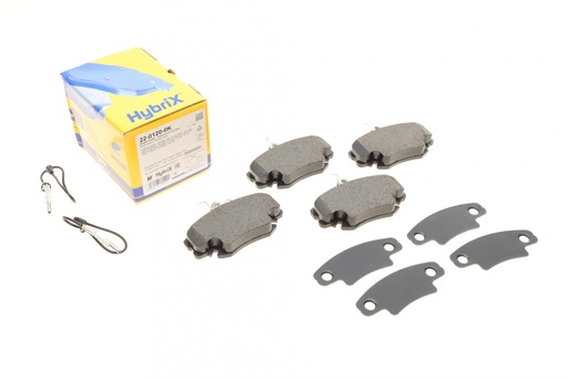 [22-0120-0K] Колодки тормозные (передние) Renault Clio 90-98/Symbol 00-/Megane 96-03/Peugeot 205 87-98 (+датчики)