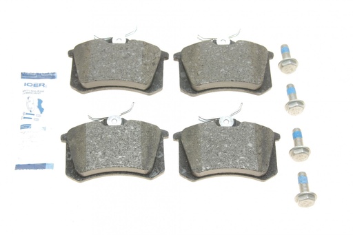 [180697-703] Колодки гальмівні (задні) Audi/Seat/Skoda Fabia/Octavia/VW Caddy/Passat 96-/Citroen/Peugeot 00-