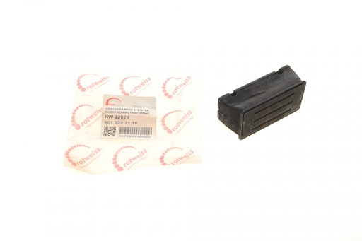 [9013222119] Подушка ресори (передня/нижня) MB Sprinter 96- (пластик) (L)(всередині OE Mercedes Benz)
