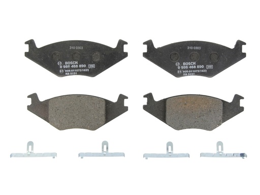 [0 986 468 890] Колодки тормозные (передние) Seat Cordoba/Ibiza 94-02/VW Golf/Jetta/Polo 81-94