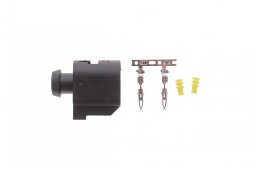 [412043] Роз'єм (фішка) електричний датчика КПП VW T5/T6 09- (2 конт.) (1,5 mm)