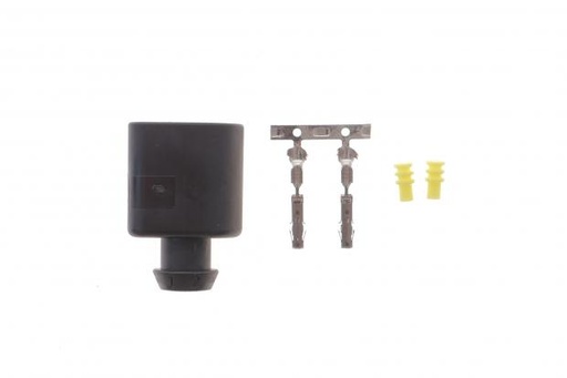 [412044] Роз'єм (фішка) електричний VW Caddy 15-/T5/T6 09- (2 конт.) (1,5 mm)