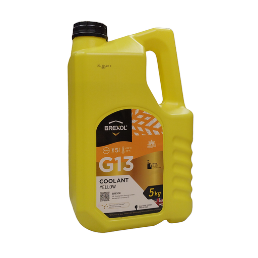 [antf-018] Антифриз BREXOL YELLOW G13 Antifreeze (желтый) 5kg