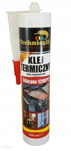 [R-518] Клей силікатний термостійкий 1200°C 300ml тюбик
