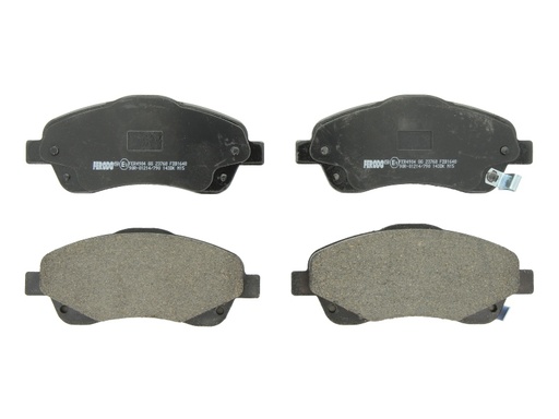 [FDB1648] Колодки гальмівні передні TOYOTA Avensis / Avensis Wagon MITSUBISHI L200 03-