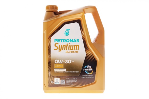 [71226M12EU] Олива 0W30 SYNTIUM SUPREME LL (5L) (RN0700/MB 229.51/MB 229.52) (ACEA C3) заміна для 70662M12EU