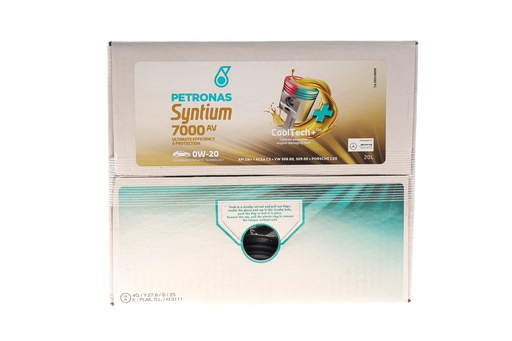 [70410RY1EU] Олива 0W20 SYNTIUM 7000 AV (20L) (Porsche C20/VW 508 00/509 00) (ACEA C5) упаковка BiB (з-на на 71223RY1EU)