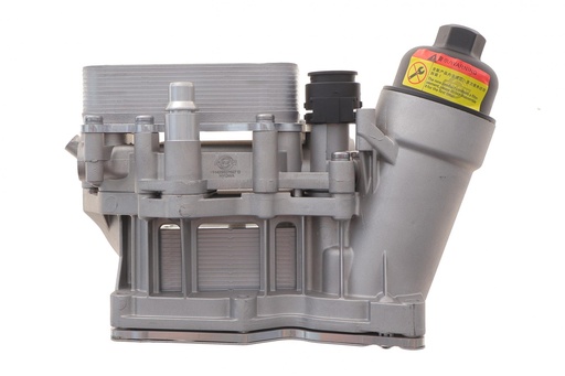 [809111401] Корпус фільтра масляного (з радіатором) BMW 3 (E90/F30/F80)/5 (F10)/7 (F01/F02/F03/F04)/X3 (F25) 07-18 N47/N57 (підсилений/алюміній)