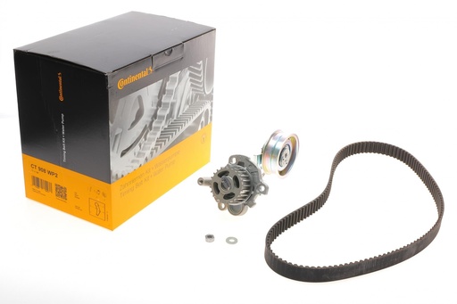 [CT908WP2] Комплект ГРМ + помпа VW Caddy III/T5 2.0 EcoFuel 06-15
