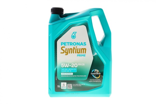 [71236M12EU] Олива 5W20 SYNTIUM PRIME FR C5 (5L) (ILSAC GF5) (WSS-M2C 948-B/STJLR.03.5004) заміна для 70265M12EU