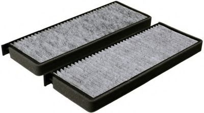 [M110784K] Фільтр салона SSANGYONG REXTON 02- вугільний (2шт.)