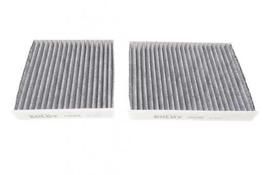 [104066] Фільтр салону Citroen C3/Peugeot 207/208 09- (вугільний) (к-кт)