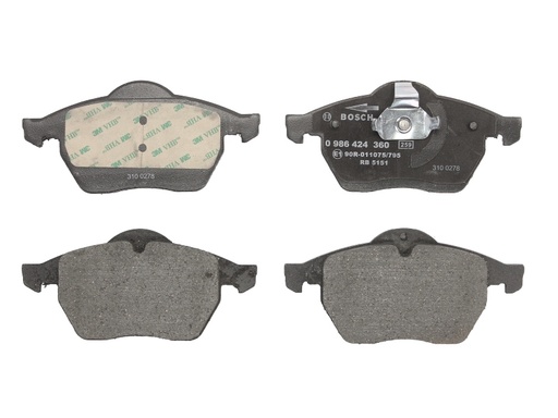 [0 986 424 360] Колодки тормозные (передние) Opel Astra G 99-02/Vectra B 95-03/Calibra A 91-97/Saab 9-3 98-09