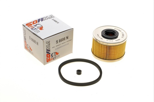 [S 6686 N] Фільтр паливний Renault Kangoo 1.9DTI 97-