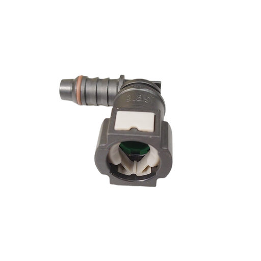 [RD 81.24.36] Соединитель быстросъемный для топливных шлангов 90° угловой 9,89 ID 8мм (мама)