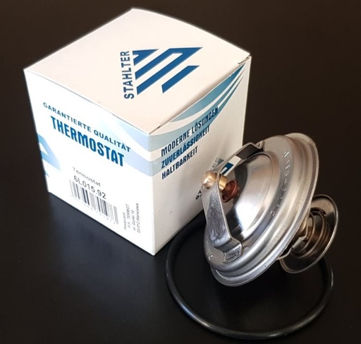[6L01592] Термостат системи охолодження Audi A4 B5/B6/A6 C5/A8 D2, BMW 3 E30/E36/5 E28/E34/E39/7 E38/Z3 E36, Skoda Superb I, VW Passat B5/B5.5 1.6-2.8 09.85-03.08