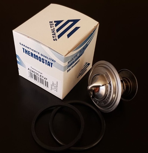[A2403587VF] Термостат системи охолодження Volvo V40, Audi 100 C4/80 B1/B2/B3/B4/A2/A4 B6/B7/A6 C4/Cabriolet B3/Couper B2/B3, Ford Escort IV/Escort IV Express 1.0-2.4 07.73-