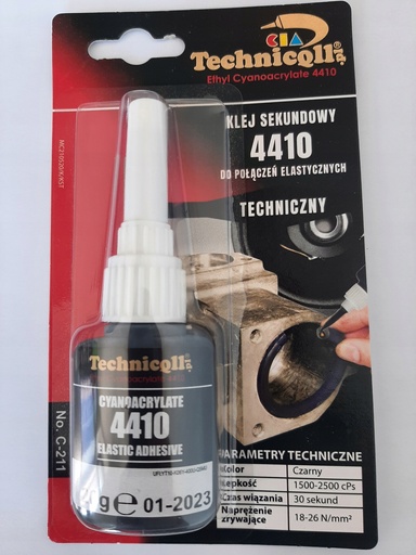 [C211] Technicqll C-211 Клей секундний ціаноакриловий еластичний 20g флакон