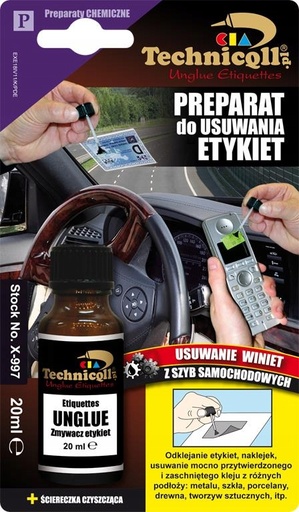 [P997] Technicqll P-997 Очисник етикеток 20ml флакон