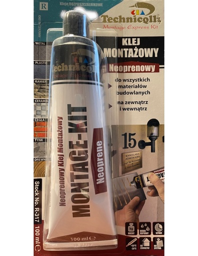 [R317] Technicqll R-317 Клей неопреновий монтажний 100ml тюбик