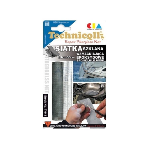 [T048] Technicqll T-048 Сітка армувальна скловолокно 8.4cm/50cm